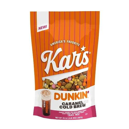 Kar s Nuts Dunkin Salted Caramel Cold Brew, 20 Ounce, 6 Per Case